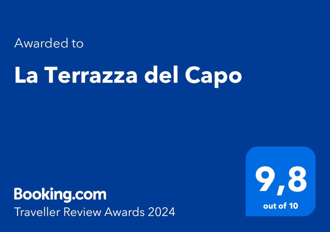 Апартаменты La Terrazza Del Capo Сан-Вито-Ло-Капо Экстерьер фото