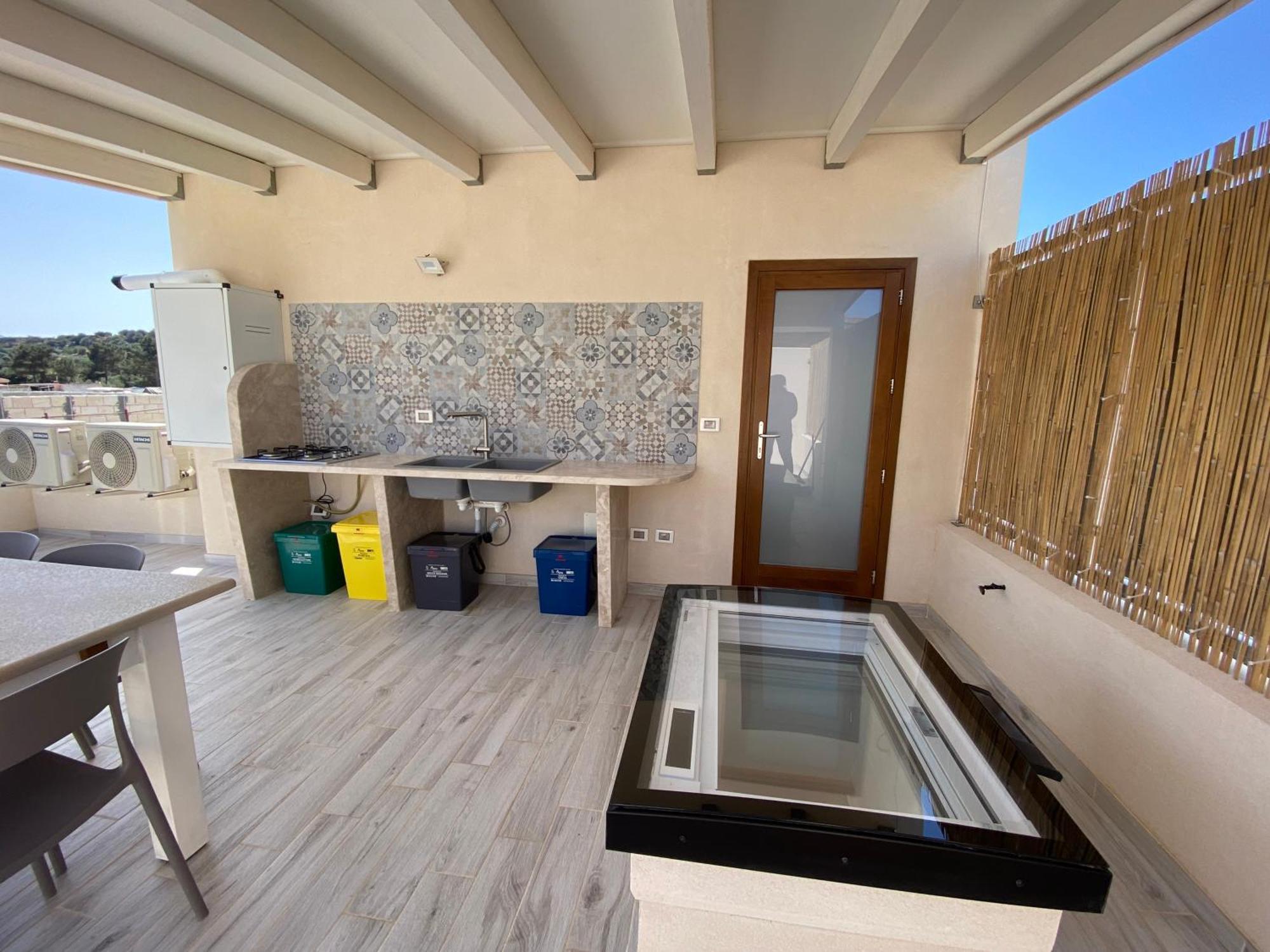 Апартаменты La Terrazza Del Capo Сан-Вито-Ло-Капо Экстерьер фото